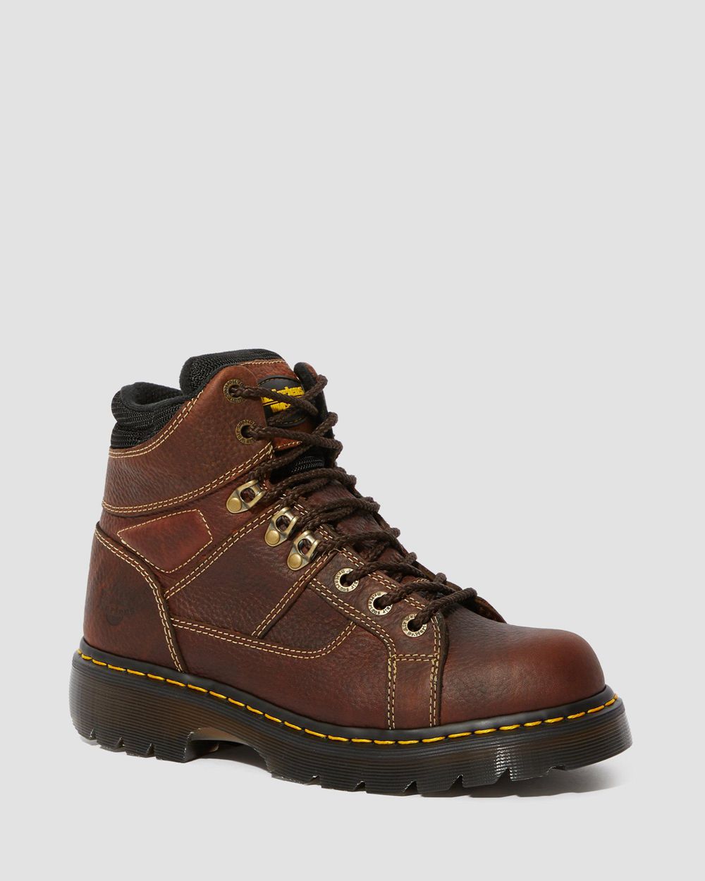 Dr Martens Ironbridge Kožené Heavy Duty Pracovné Topánky Damske ( Hnede ) SK 951-THFKXD